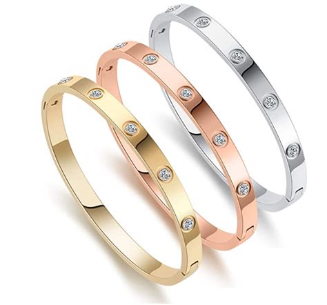 dupe cartier bangle|cartier copy bracelet.